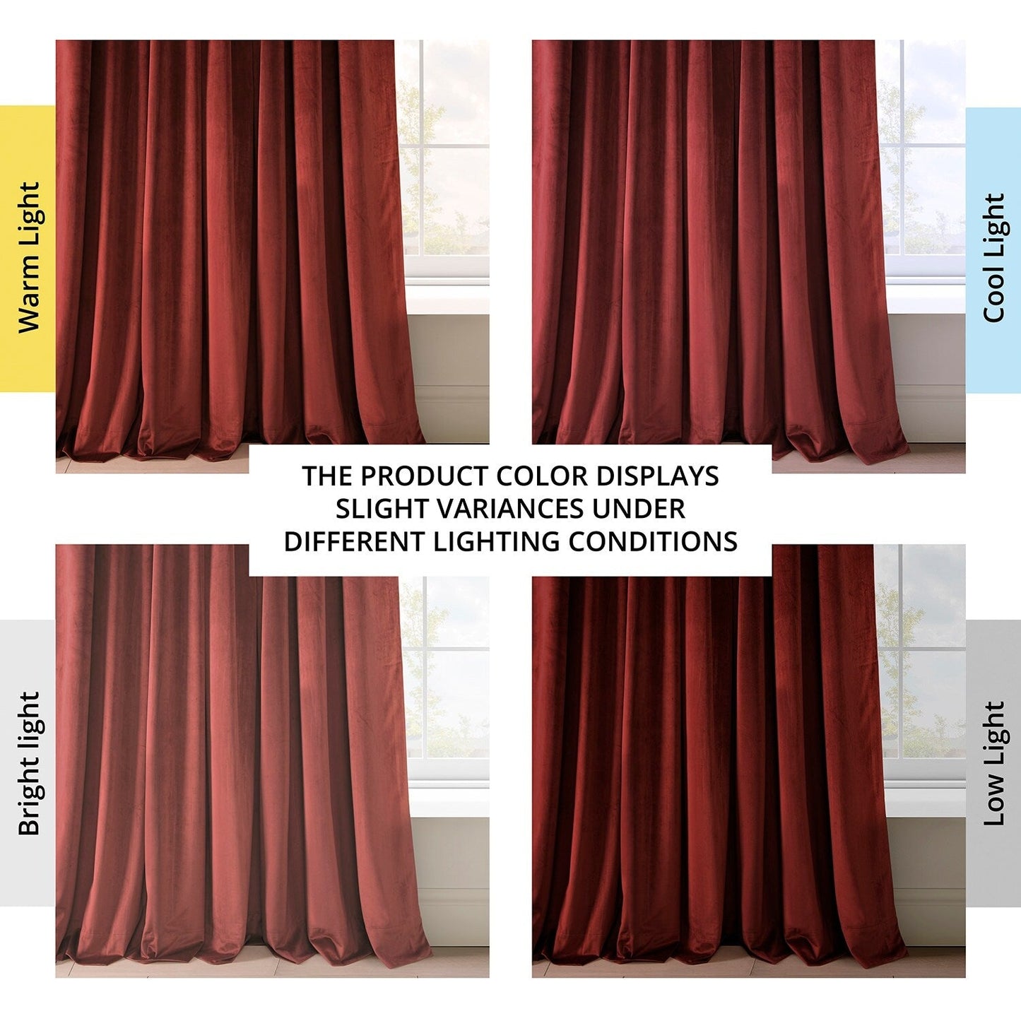 Exclusive Fabrics Signature Blackout Velvet Curtain (1 Panel)