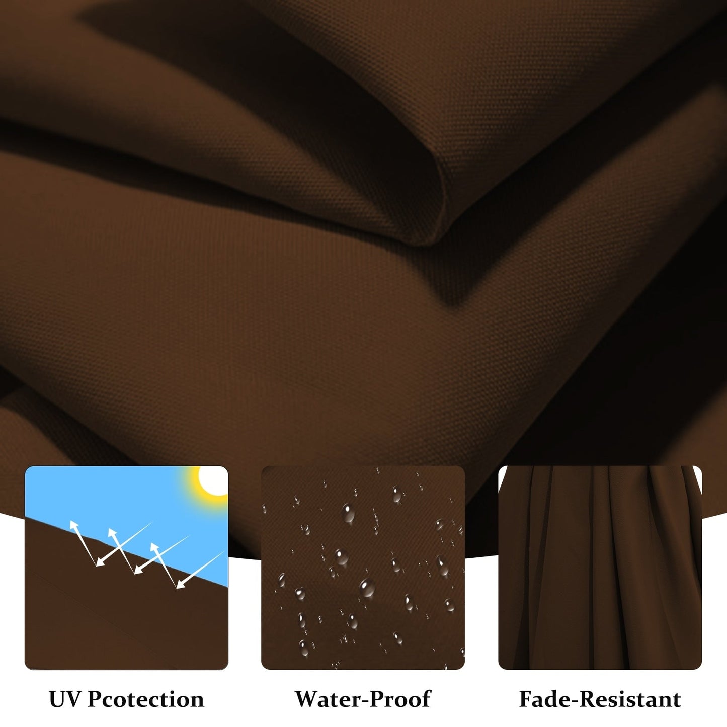 10ft Steel Crank Lift Hanging Offset Cantilever Umbrella