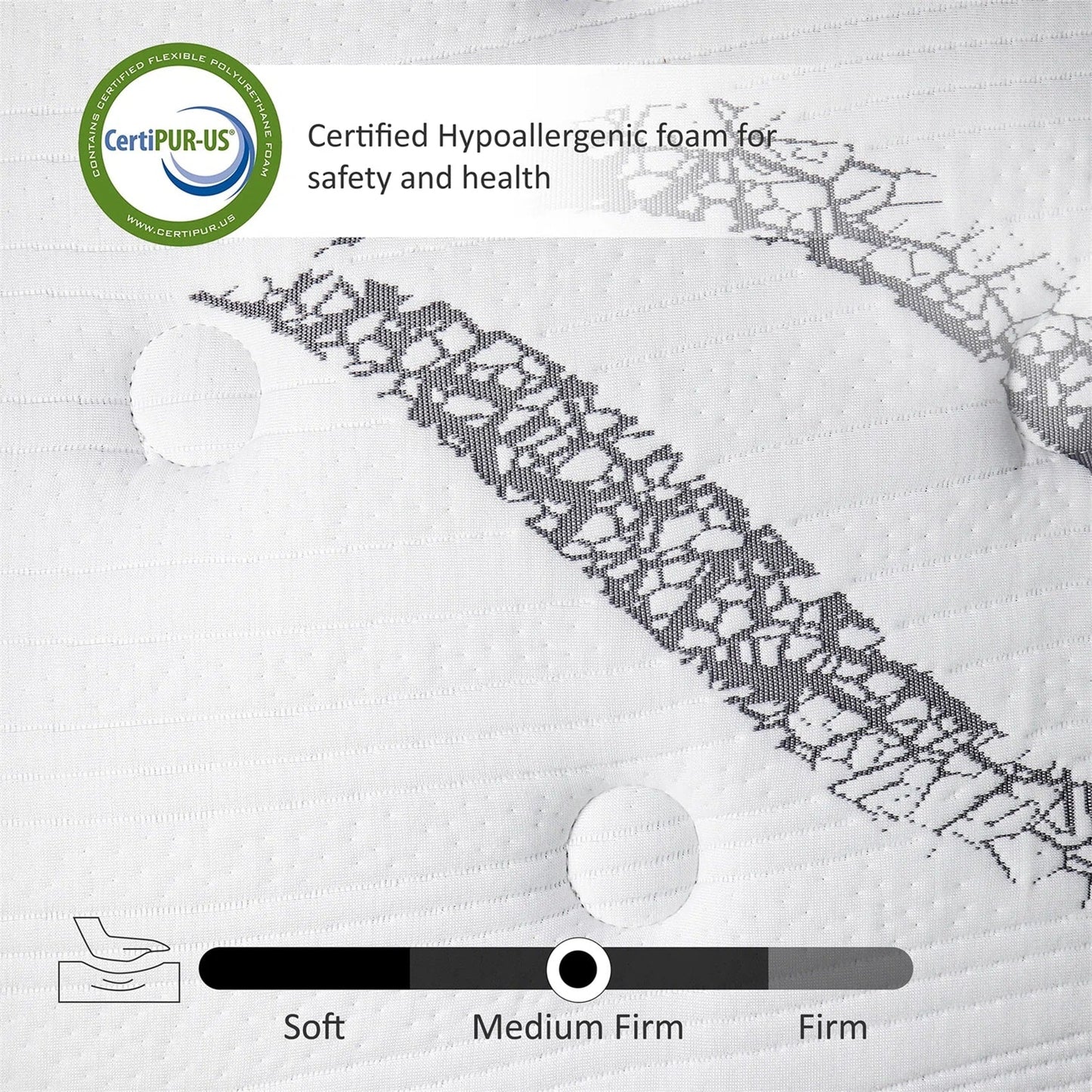 12-inch Hybrid Gel Memory Foam Mattress in a Box