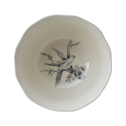 222 Fifth Adelaide 16-Piece Porcelain Dinnerware Set with Round Plates, Bowls, and Mugs, Dark Blue