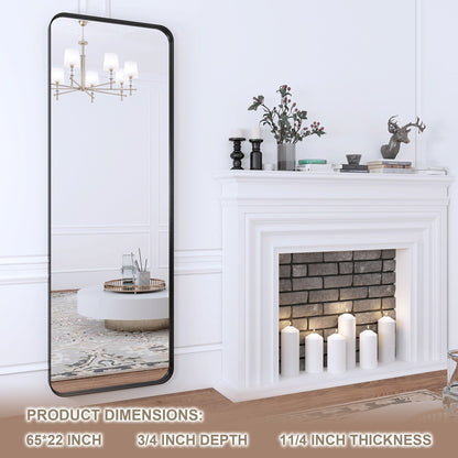 Framed Wall Mounted Bathroom Vanity Mirror