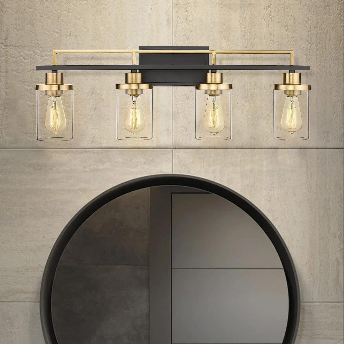 4/5/6-Light Vintage Bathroom Vanity Light