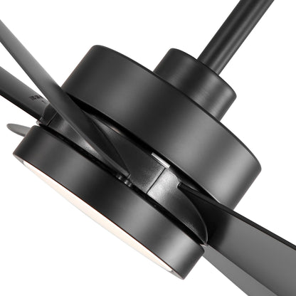 Breezary 65/52/42 5-Blade LED Ceiling Fan with Light Kit and Remote