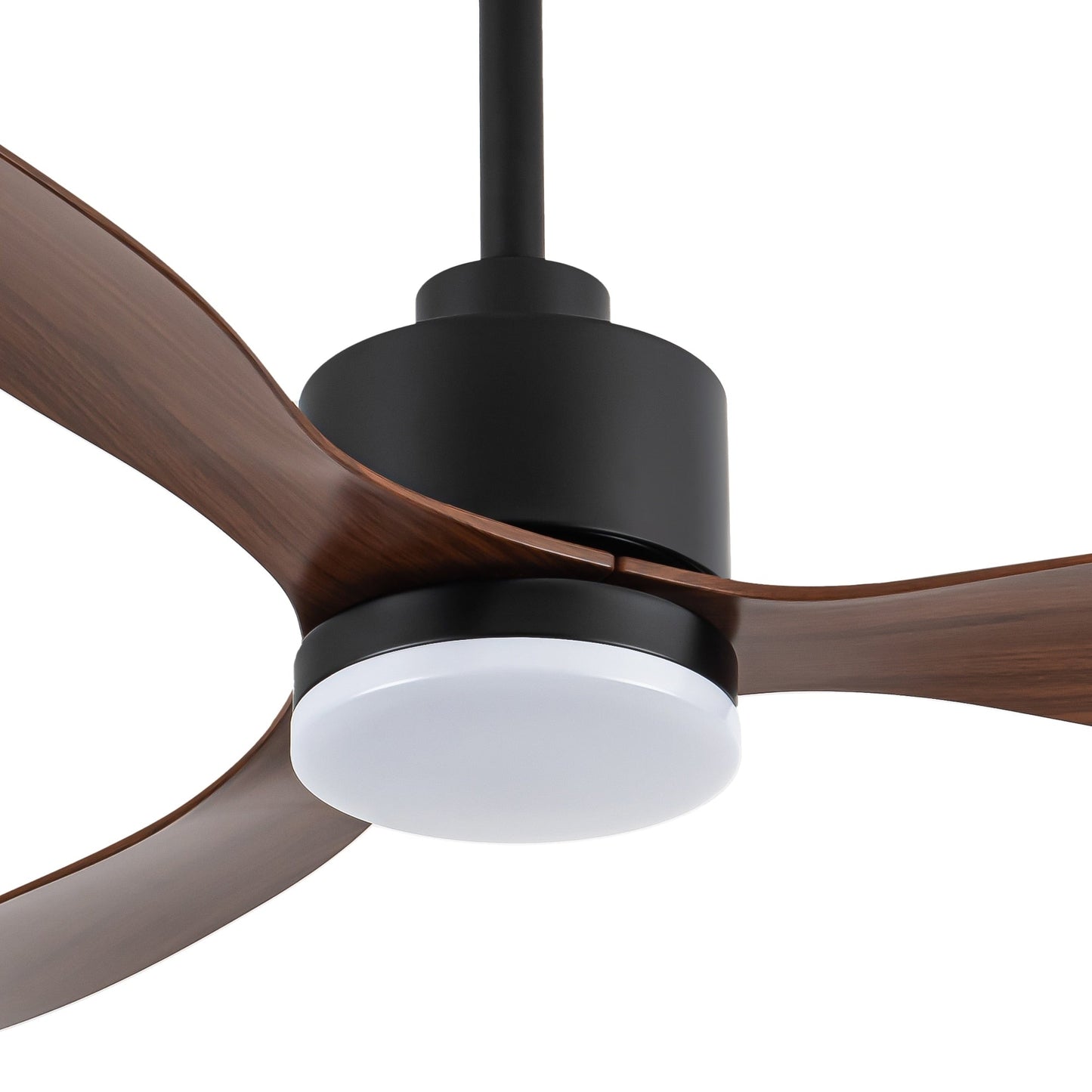 52 Inch LED Ceiling Fan with Lights Remote(3-Blade)