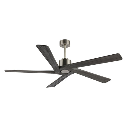 WINGBO 54 Inch DC Motor Indoor Ceiling Fan without Lights - N/A