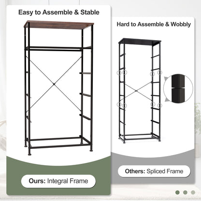 6-drawer Chest Vertical Dresser Storage Tower by Crestlive Products