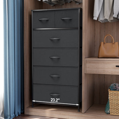 6-drawer Chest Vertical Dresser Storage Tower by Crestlive Products