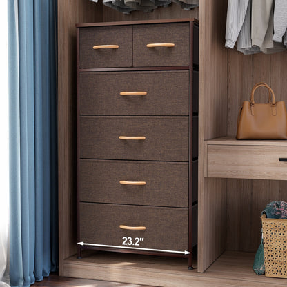 6-drawer Chest Vertical Dresser Storage Tower by Crestlive Products
