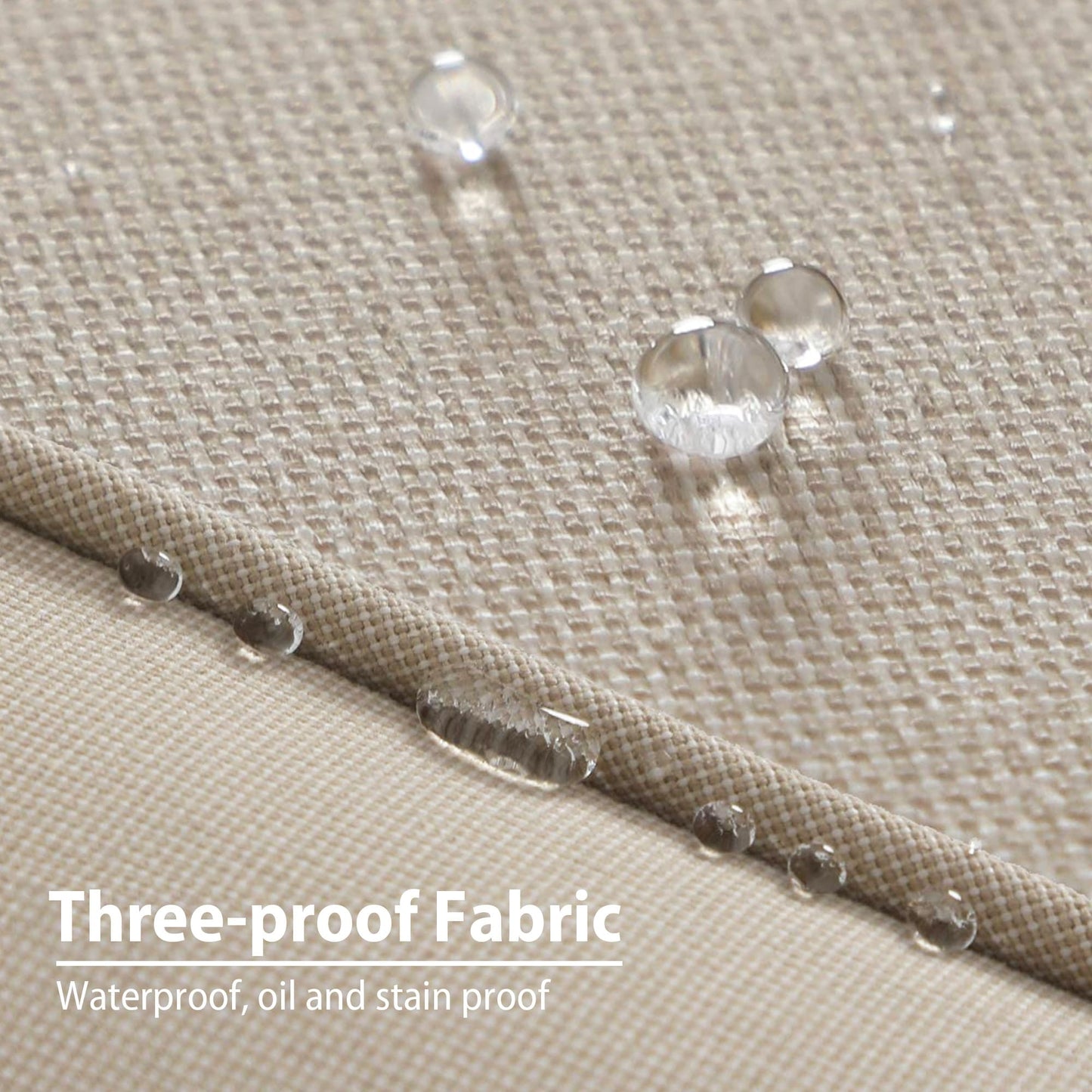 MAISON ARTS Cast Aluminum Dining Chairs/Patio Dining Set with Round Dining Table & 6 Cast Aluminum Patio Chairs