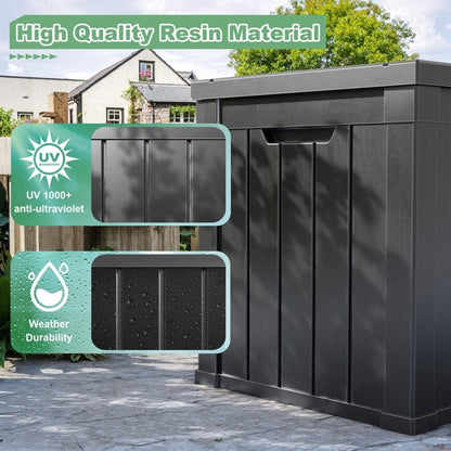 Outdoor Patio Storage Resin Lockable Deck Box