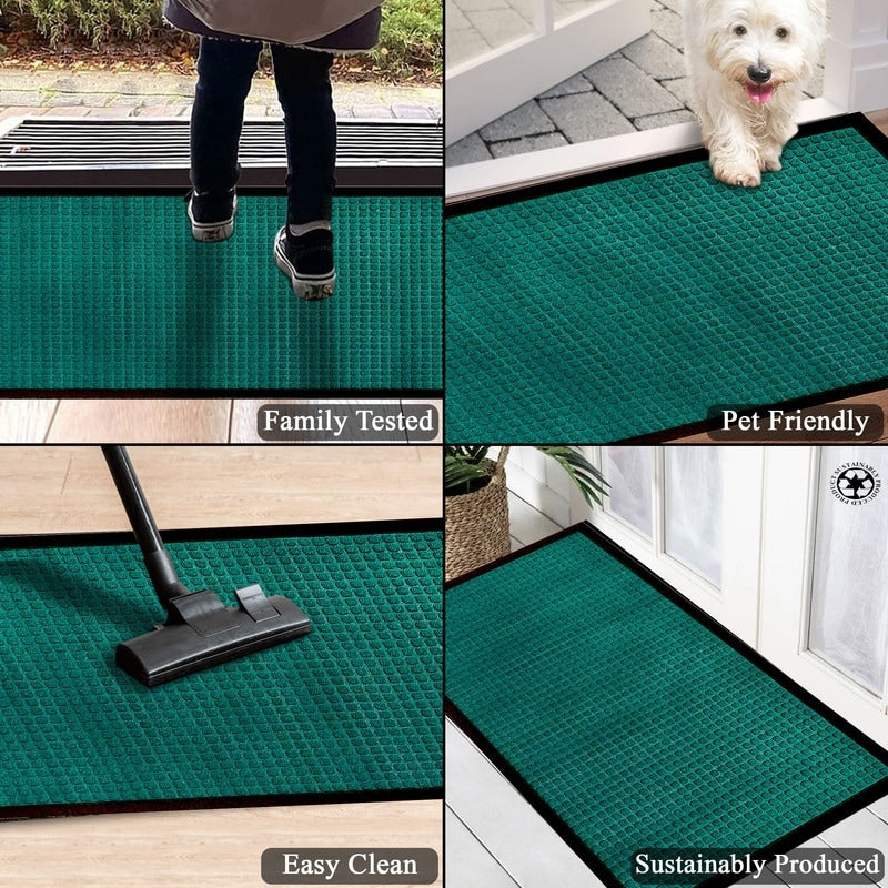A1HC New Durable and Versatile Polypropylene Rubber Door Mat All Weather Inside Outside Door Mat