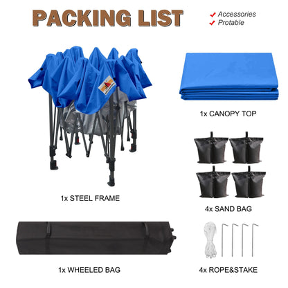 ABCCANOPY Durable Easy Pop up Canopy Tent Outdoor canopy tent