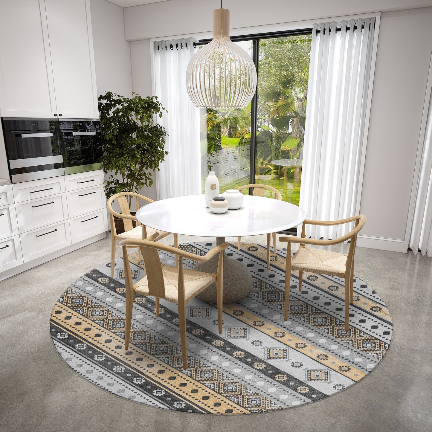 Addison Indoor/ Outdoor Yuma Southwest Boho Washable Rug