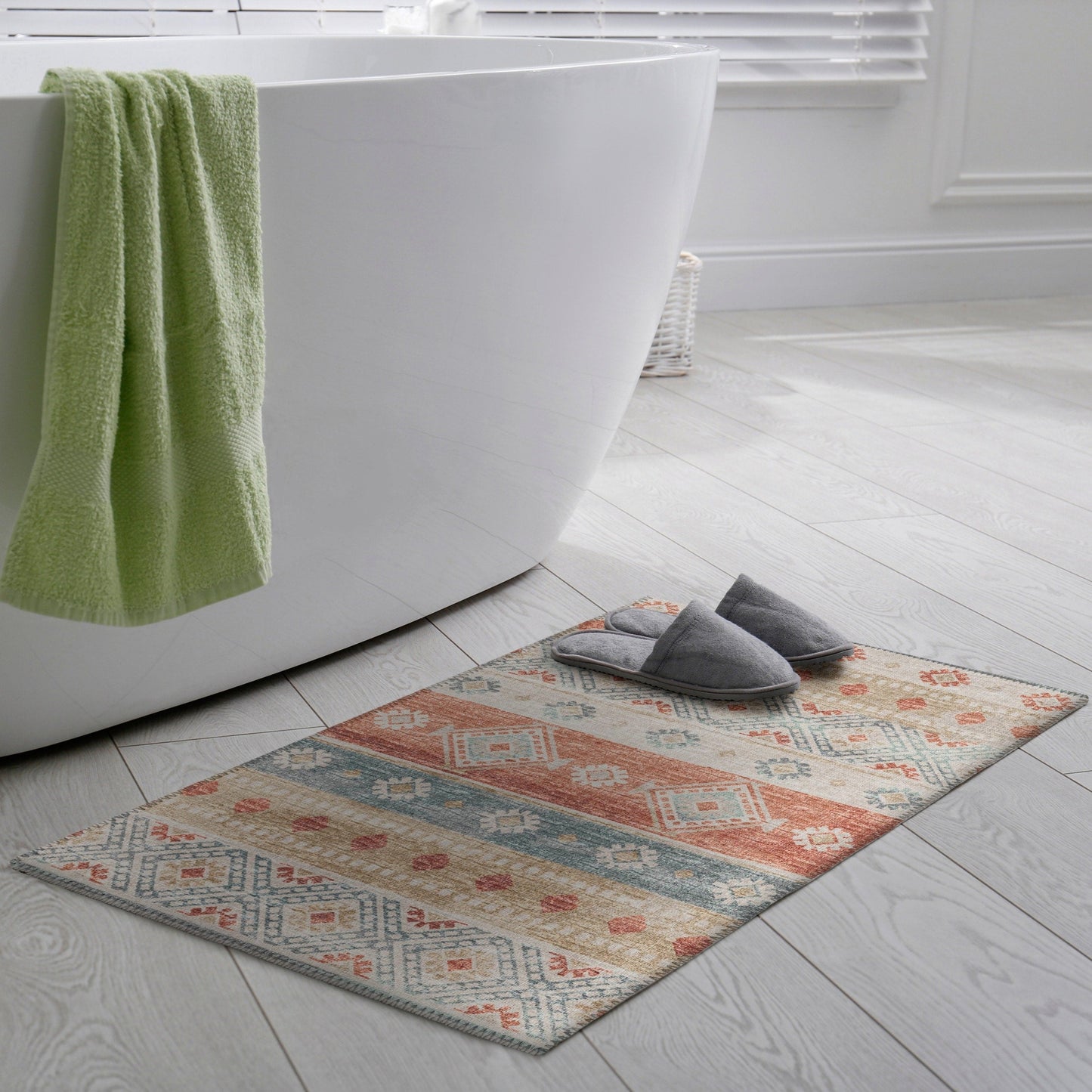 Addison Indoor/ Outdoor Yuma Southwest Boho Washable Rug