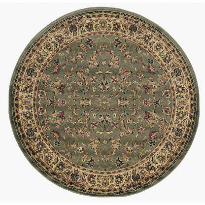 Admire Home Living Caroline Traditional Floral Sarouk Pattern Area Rug
