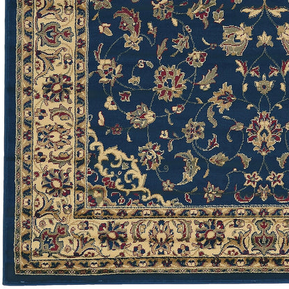 Admire Home Living Caroline Traditional Floral Sarouk Pattern Area Rug