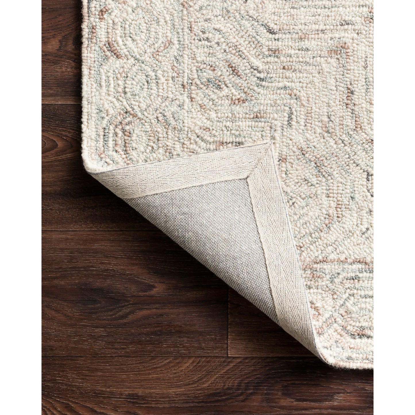 Alexander Home Aspen Neutral Hand-tufted Contemporary Wool Rug