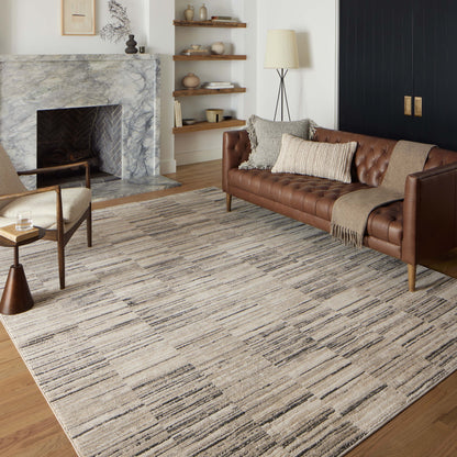 Alexander Home Harrison Modern Stripe Area Rug