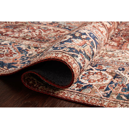 Alexander Home Isabelle Traditional Vintage Border Printed Area Rug