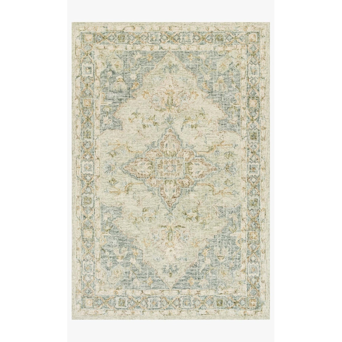 Alexander Home Hand-hooked Traditional Mosaic Wool Rug
