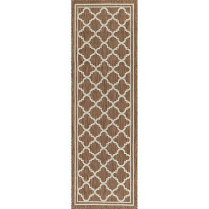 Exo Coastal Geometric Indoor/Outdoor Area Rug