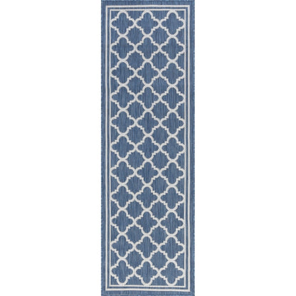 Exo Coastal Geometric Indoor/Outdoor Area Rug