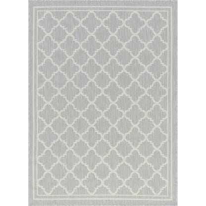 Exo Coastal Geometric Indoor/Outdoor Area Rug
