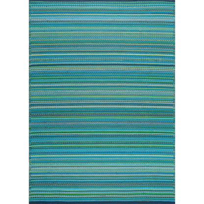 Sundown Beach Stripe Indoor/Outdoor Area Rug