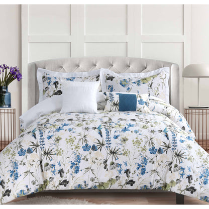 Amalfi 5-piece 300 Thread Count Cotton Oversized Comforter Set