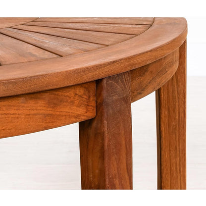 Aurora Home Indonesian Teak Shower Table/Bench