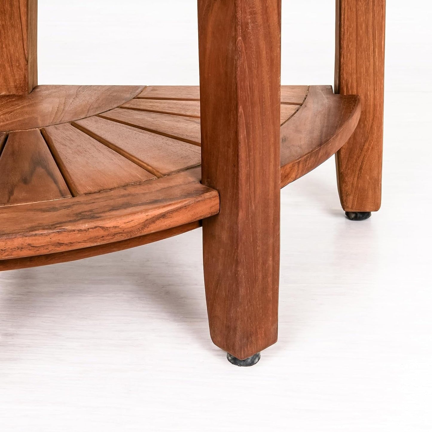 Aurora Home Indonesian Teak Shower Table/Bench