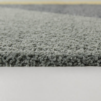 Balta Jordan Modern Color Block Shag Area Rug