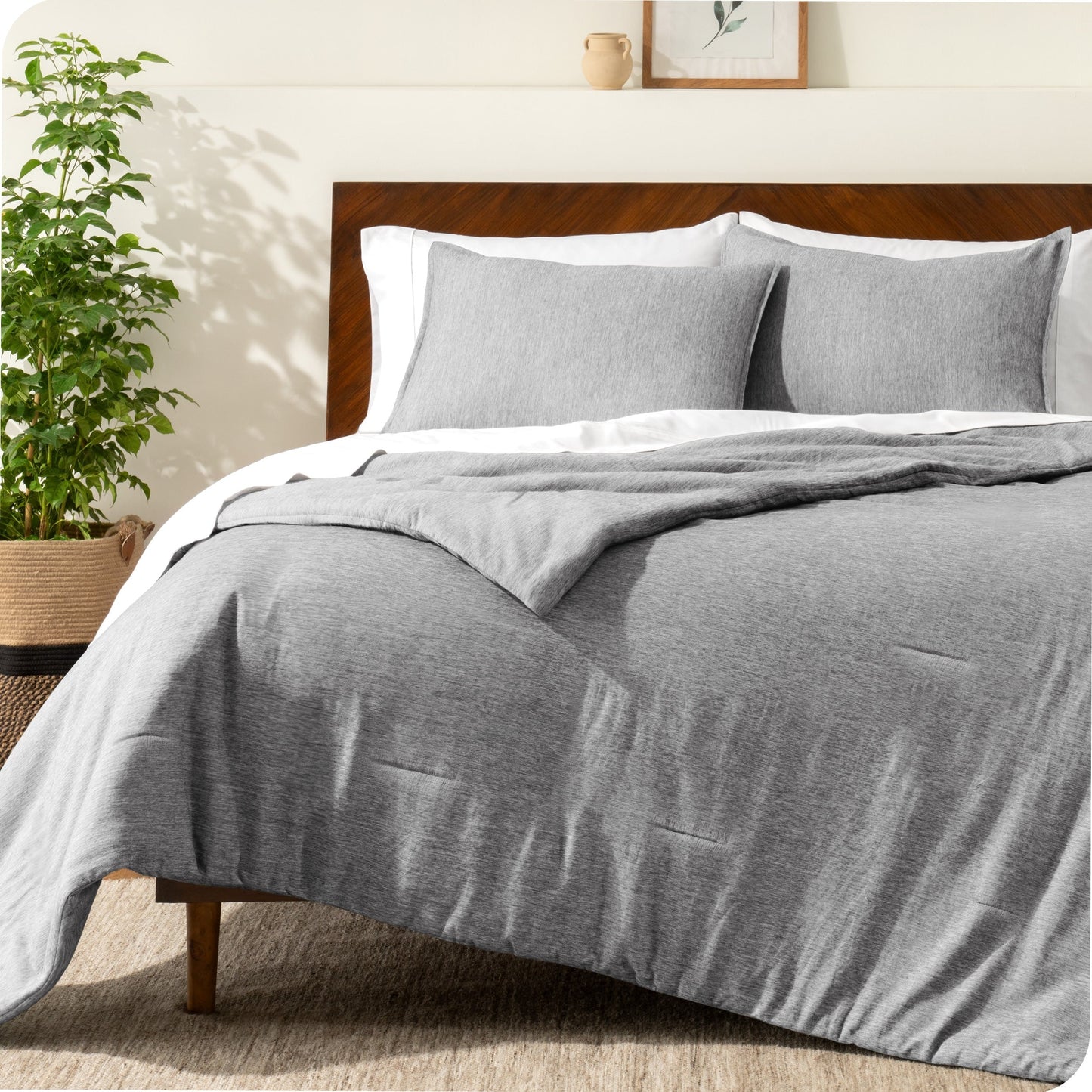 Bare Home Hypoallergenic Down Alternative Comforter Set