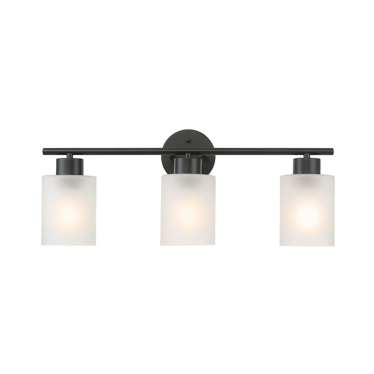 Bellevue Lydia 3 Light 23 Wide Bathroom Vanity Light with Frosted