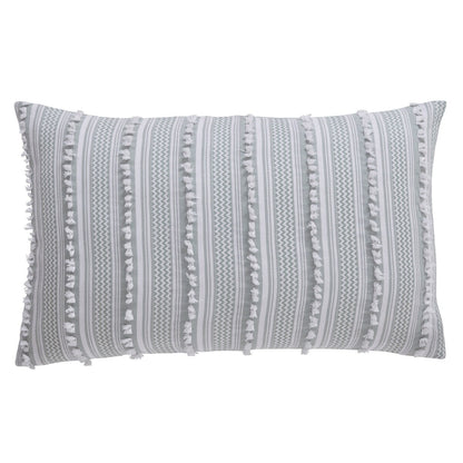 Better Trends Angelique Comforter Set 100% Cotton Tufted Soft Plush Chenille Elegant Stripes Machine Washable & Tumble Dry