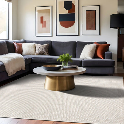 Beverly Rug Easy Clean Non Shedding Jute Rug