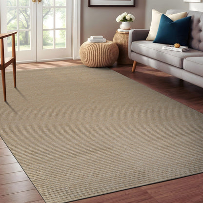 Beverly Rug Solid Color Non-Slip Rubber Back Washable Indoor Area Rug