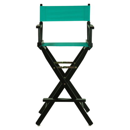 Black Frame 30-inch Director's Chair