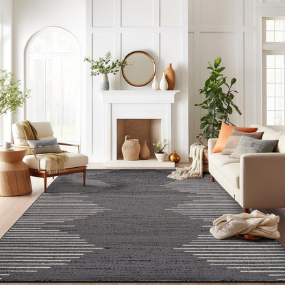 Bohemian Stripe Area Rug