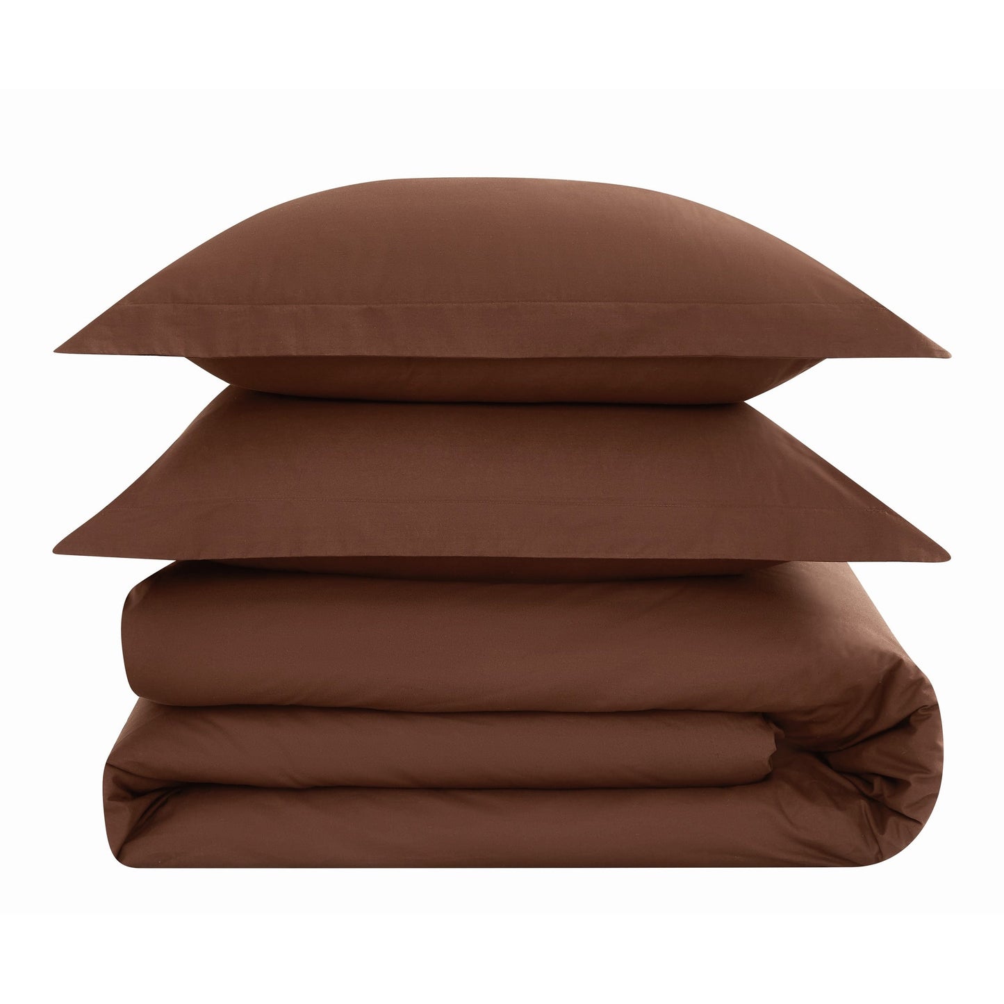 Brooklyn Loom Tight-Weave Cotton Percale Duvet Set