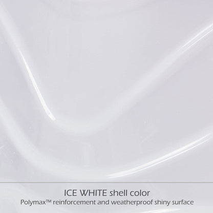 Buenospa Jersey 6 - Person 46 - Jet Hot Tub, Ice White, Gray with Ozone and LED Lights