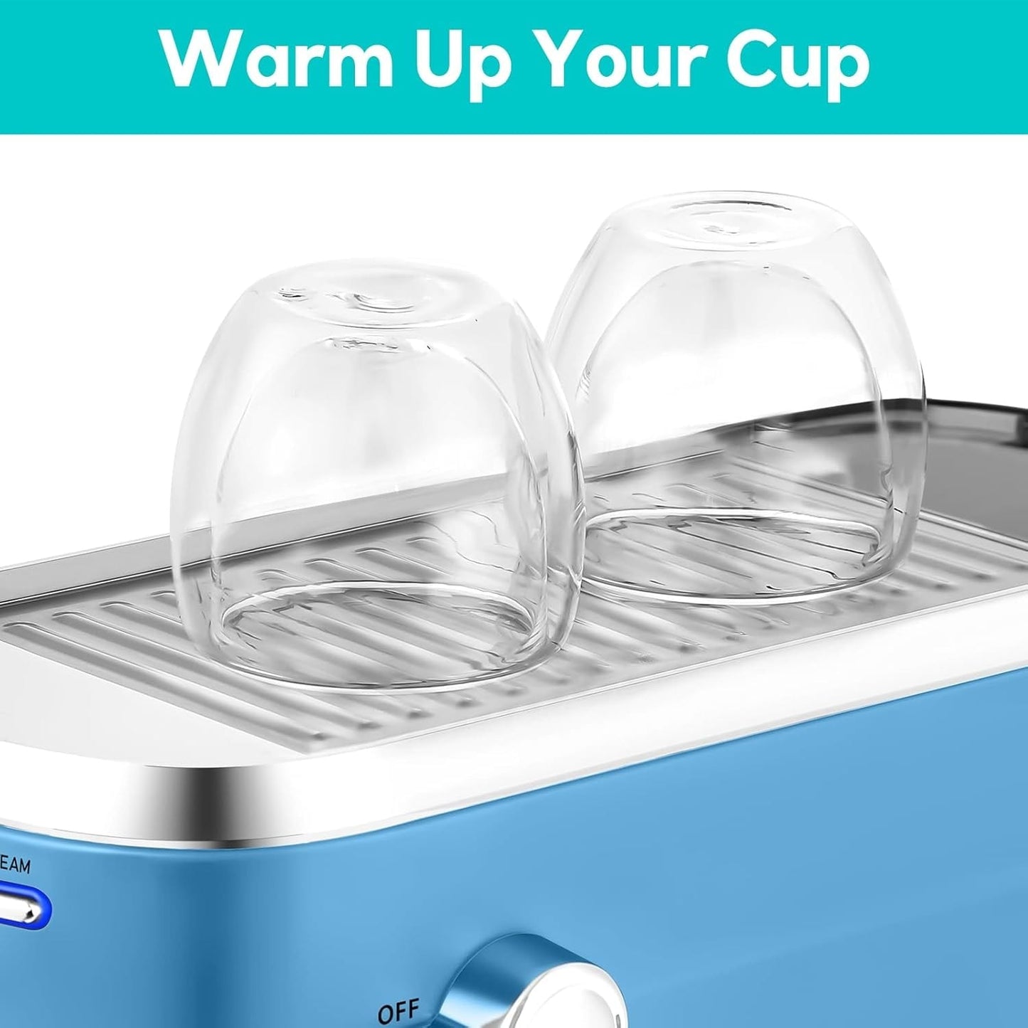 CASABREWS CM5418 Espresso Machine 20 Bar with Milk Frothing System - N/A