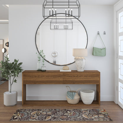 Caprice Mid-Century Modern Floral Indoor Area Rug