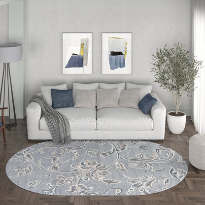 Carrington Transitional Floral & Botanical Indoor Area Rug