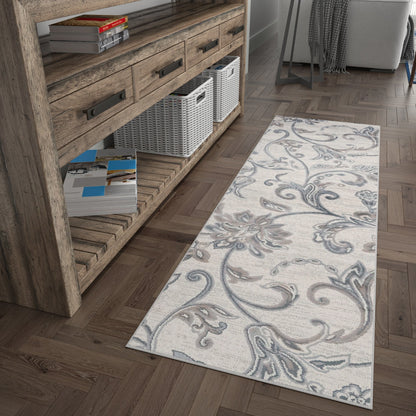 Carrington Transitional Floral & Botanical Indoor Area Rug