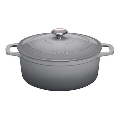 Chasseur French Enameled Cast Iron Round Dutch Oven, 4.2-quart