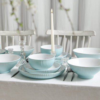 Christian Siriano Lustra Stoneware Dinnerware Set