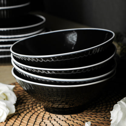 Christian Siriano Lustra Stoneware Dinnerware Set