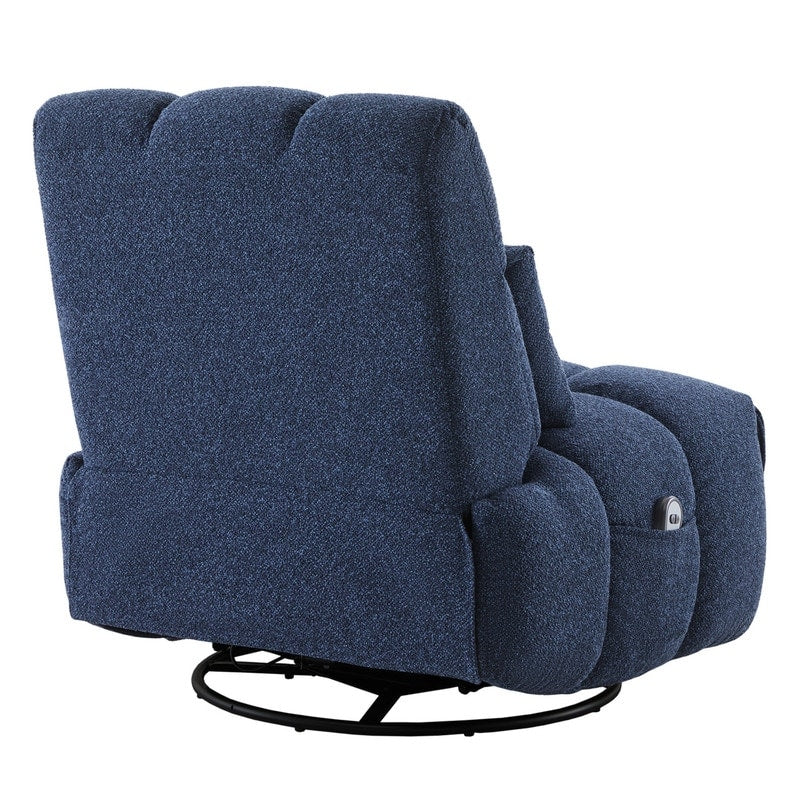 Cole Power Recliner Chair Swivel Glider with Lumbar Support