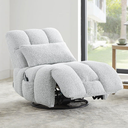 Cole Power Recliner Chair Swivel Glider with Lumbar Support